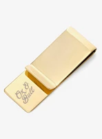 Stainless Steel Gold Engravable Money Clip