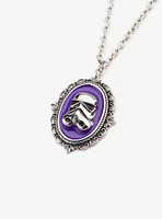 Star Wars Stormtrooper Purple Cameo Pendant Necklace