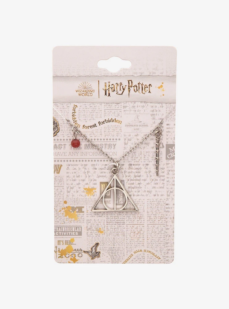 Harry Potter Deathly Hallows Pendant Necklace