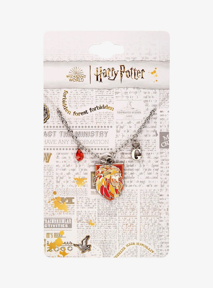 Harry Potter Gryffindor Pendant Necklace