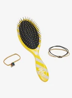 Harry Potter Hufflepuff Original Detangler Wet Brush & Hair Tie Set