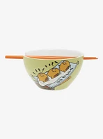 Gudetama Ramen Bowl With Chopsticks