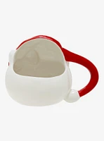 Hello Kitty Santa Hat Figural Mug