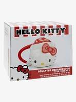 Hello Kitty Santa Hat Figural Mug