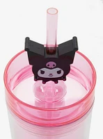 Kuromi Pink Acrylic Travel Cup