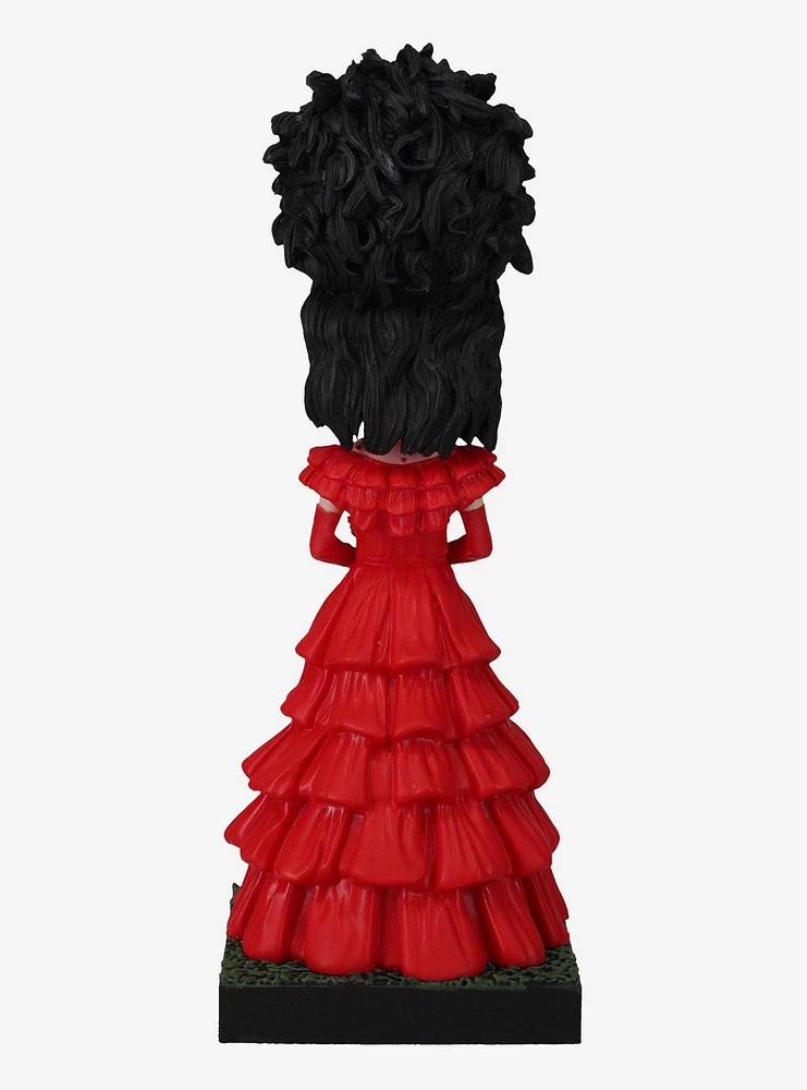 Royal Bobbles Beetlejuice Lydia Deetz Red Wedding Dress Bobblehead