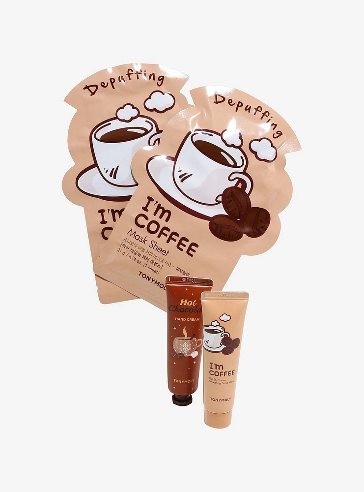 TONYMOLY Deja Brew Facial Sheet Mask & Hand Cream Set