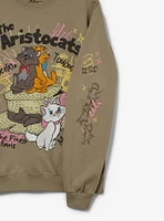 Disney The Aristocats Kittens Doodle Women's Crewneck
