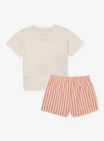 Disney Minnie Mouse Fair Retro Toddler Shirt and Shorts Set — BoxLunch Exclusive