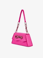 Amy Rhinestone Bows Fuchsia Bag