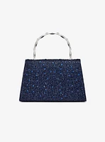 Ashley Rhinestones & Bamboo Handle Bag