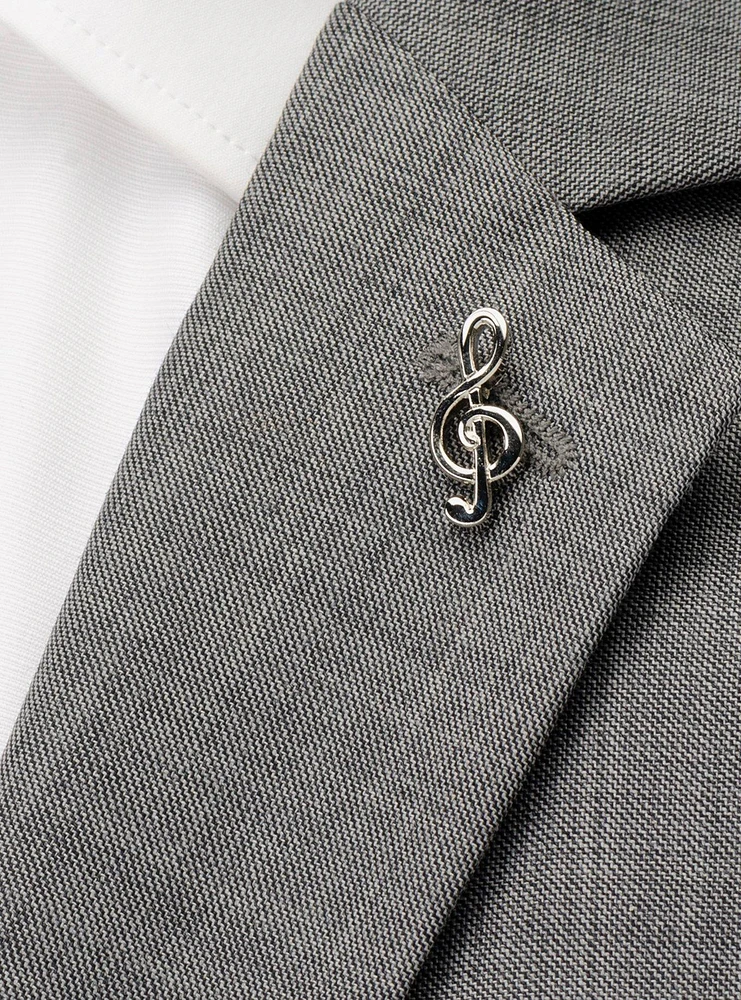 Musical Symbol Lapel Pin