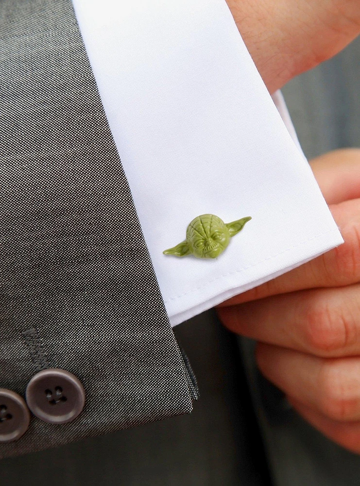 Star Wars 3D Yoda Cufflinks