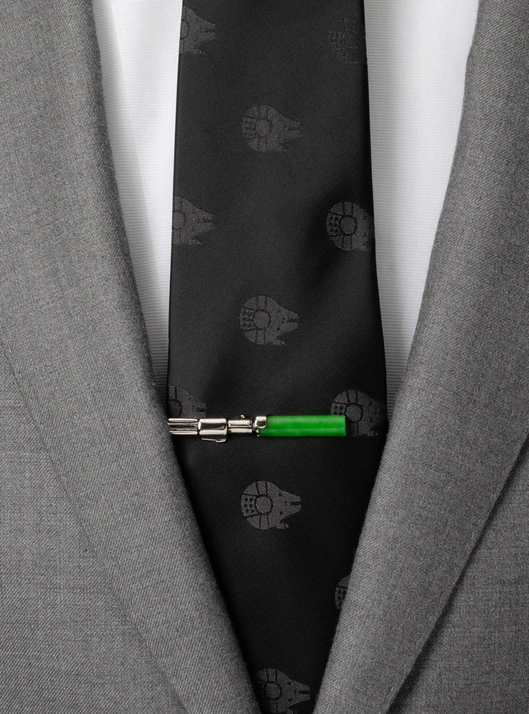 Star Wars Yoda Lightsaber Tie Bar