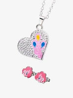 My Little Pony Pinky Pie Necklace and Earring Set