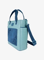 Loungefly Disney Lilo & Stitch Floral Stitch Convertible Tote Bag
