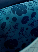 Loungefly Disney Lilo & Stitch Floral Embroidered Crossbody Bag