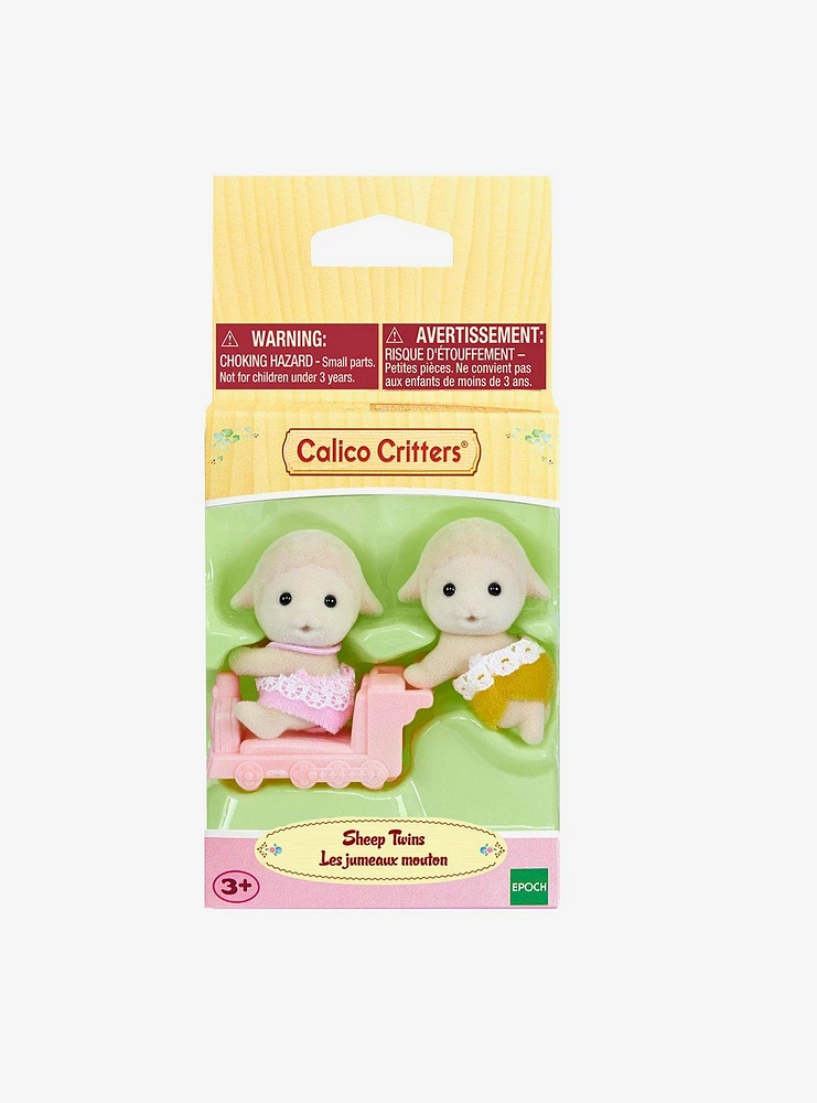 Calico Critters Sheep Twins Figure Set