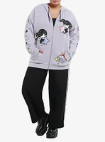 Magical Twin Comets Girls Oversized Hoodie Plus Hot Topic Exclusive