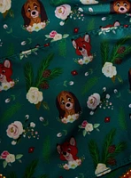 Loungefly Disney The Fox and The Hound Floral Log Figural Crossbody Bag