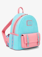 Loungefly Barbie Pastel Color Block Mini Backpack