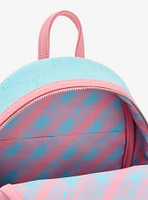 Loungefly Barbie Pastel Color Block Mini Backpack