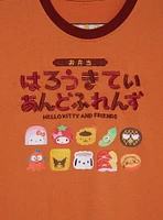 Sanrio Hello Kitty & Friends Bento Box Foods Ringer T-Shirt - BoxLunch Exclusive