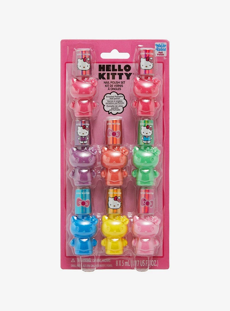 Hello Kitty Peelable Nail Polish Set