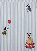 Disney Mickey and Friends Fair Women's Plus Long Sleeve Button-Up