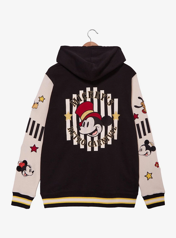 Disney Mickey Mouse & Friends Carnival Icons Zippered Hoodie - BoxLunch Exclusive