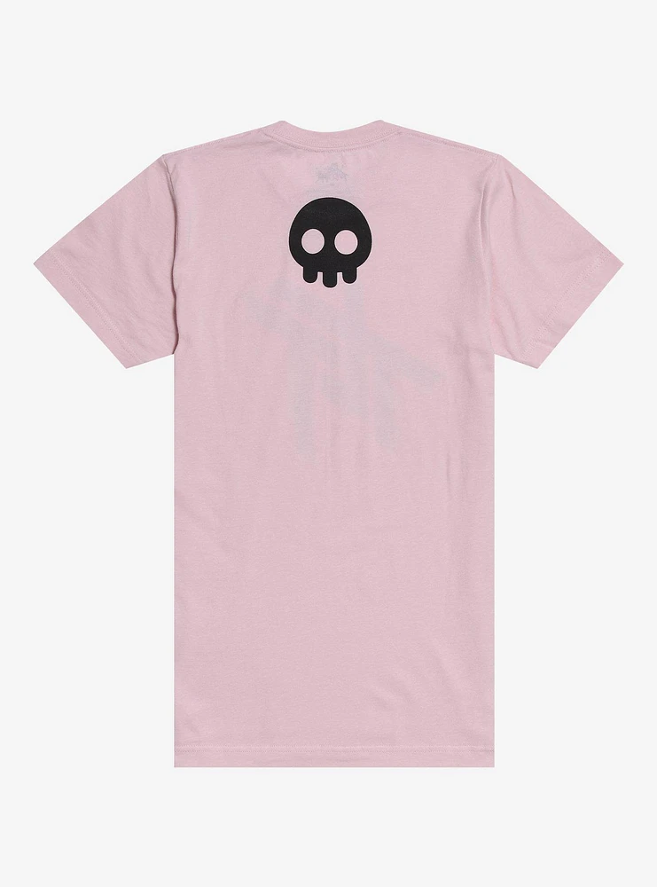 The Living Tombstone Pastel Pink Two-Sided T-Shirt