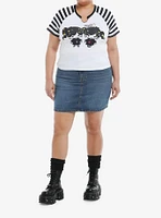 Magical Twin Comets Stripe Girls Baby Raglan T-Shirt Plus Hot Topic Exclusive