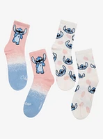 Disney Lilo & Stitch Pastel Stitch Allover Print Crew Sock Set