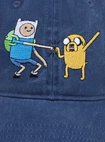Adventure Time Finn & Jake Fist Bump Embroidered Ball Cap - BoxLunch Exclusive