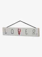 IT Lover & Loser Hanging Wood Wall Decor