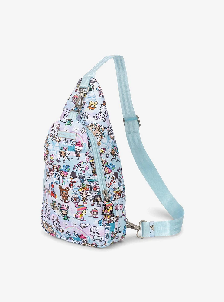 JuJuBe x Tokidoki Snow Day Crossbody Sling Bag