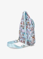 JuJuBe x Tokidoki Snow Day Crossbody Sling Bag