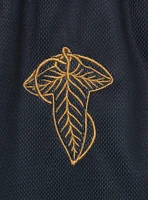 the Lord of Rings Leaf Lorien Embroidered Mesh Shorts - BoxLunch Exclusive