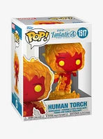 Funko Pop! Marvel The Fantastic Four: First Steps Human Torch Vinyl Figure