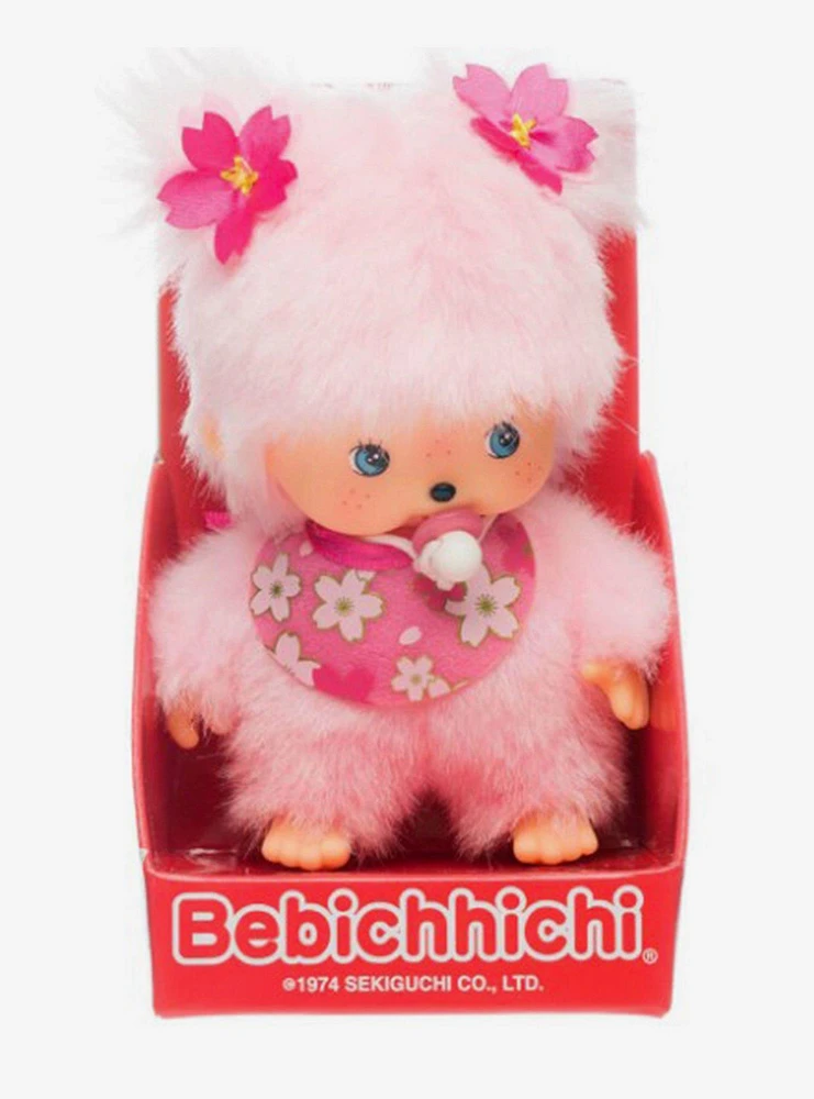 Monchhichi Classic Bebichhichi Sakura Girl Doll