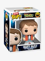 Funko Bitty Pop! Rides Back to the Future Marty McFly and Time Machine Vinyl Figure Set