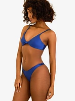 Dippin' Daisy's Seaport Thong Swim Bottom Marina Shimmer