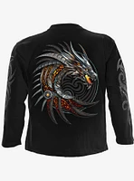 Spiral Razor Back Long Sleeve T-Shirt