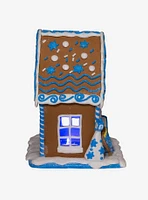 Hanukkah LED Gingerbread House Tablepiece