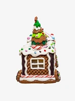 Gingerbread Train With Tree LED Table Piece