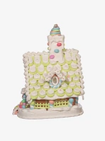 Pastel Light Up Gingerbread House Figure