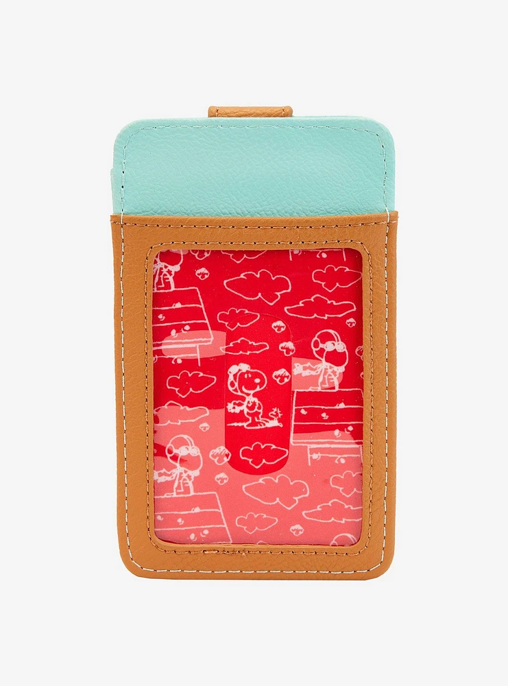 Loungefly Peanuts Snoopy Red Baron Cardholder