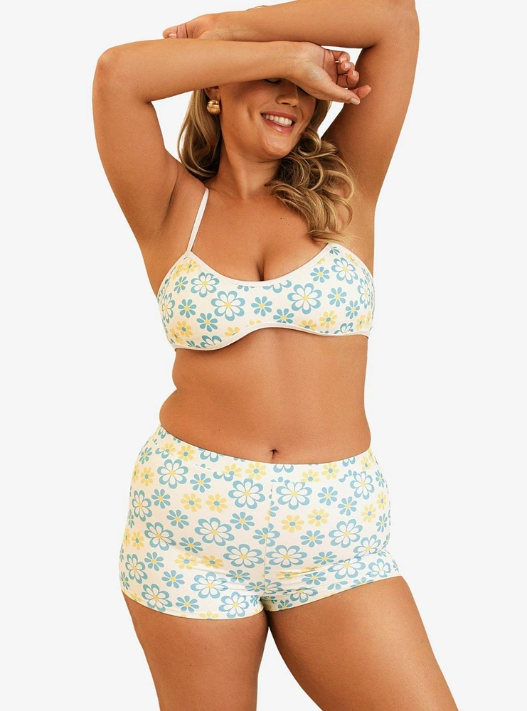 Dippin' Daisy's Blair Scoop Neck Swim Top Honeysuckle