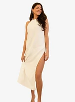 Dippin' Daisy's Daylight High Neckline Dress White