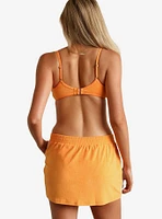 Dippin' Daisy's Annie Elastic Waist Mini Skirt Kumquat Terry